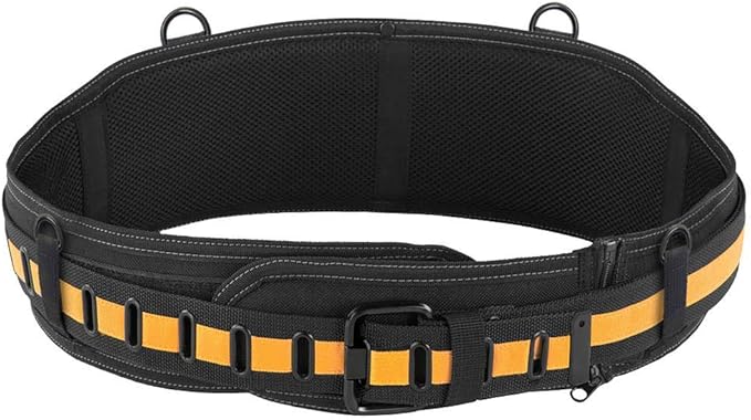 Cinturón Acolchado Profesional con Hebilla de Acero y Soporte Lumbar Toughbuilt TB-CT-40P