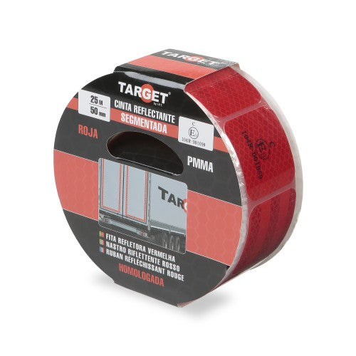 Ipt Cinta Reflec.Segmentada Roja 25Mx50Mm Homologada  Crr2550S