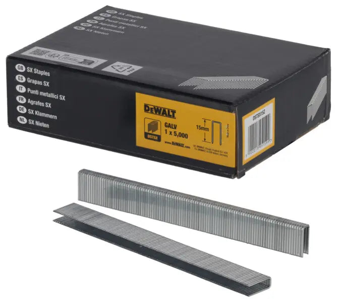 Grapas Galvanizadas 5.6x15mm Dewalt DSTSX15Z