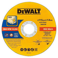Disco de Corte 115x1mm Dewalt DT20597-QZ