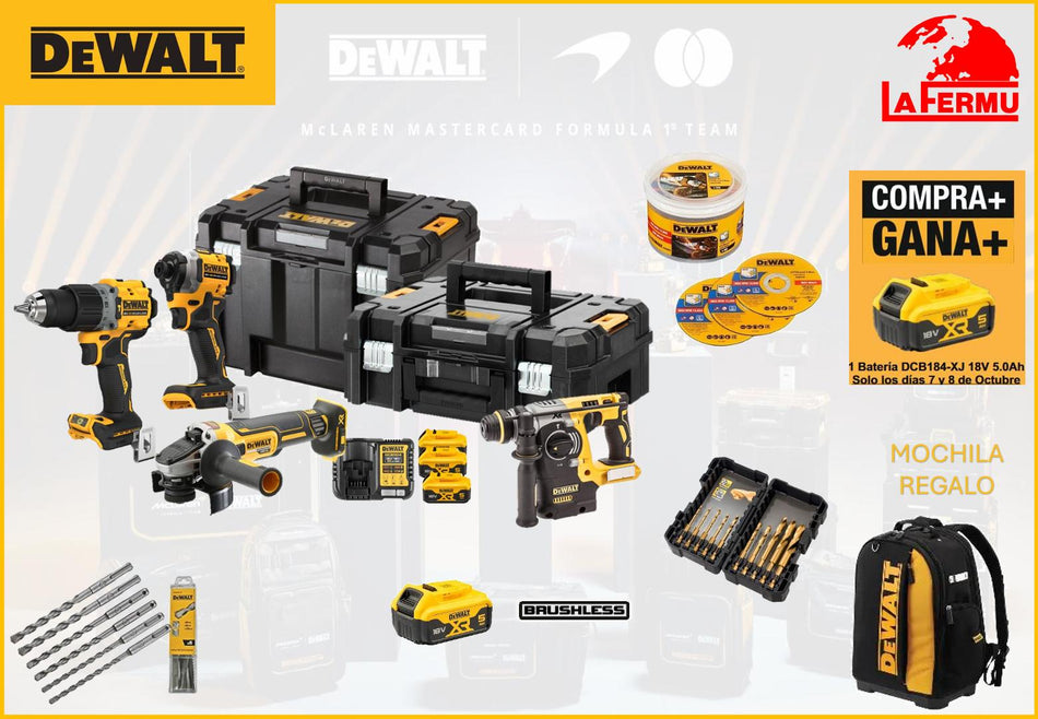 LOTE Nº1 DEWALT JORNADA PUERTAS ABIERTAS OCTUBRE 2026 DCK429P3T