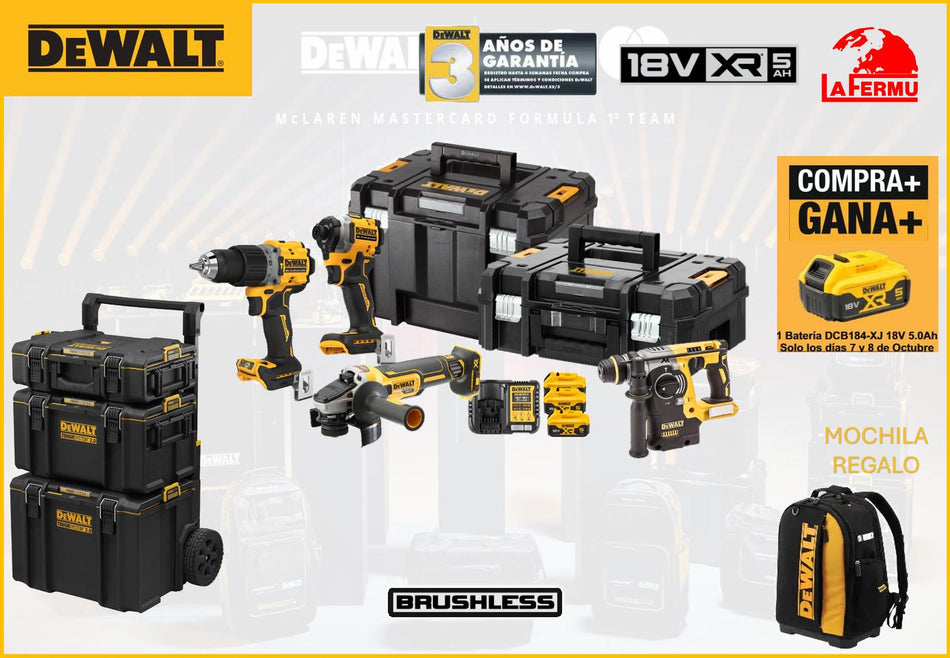 LOTE Nº3 DEWALT JORNADA PUERTAS ABIERTAS OCTUBRE 2026