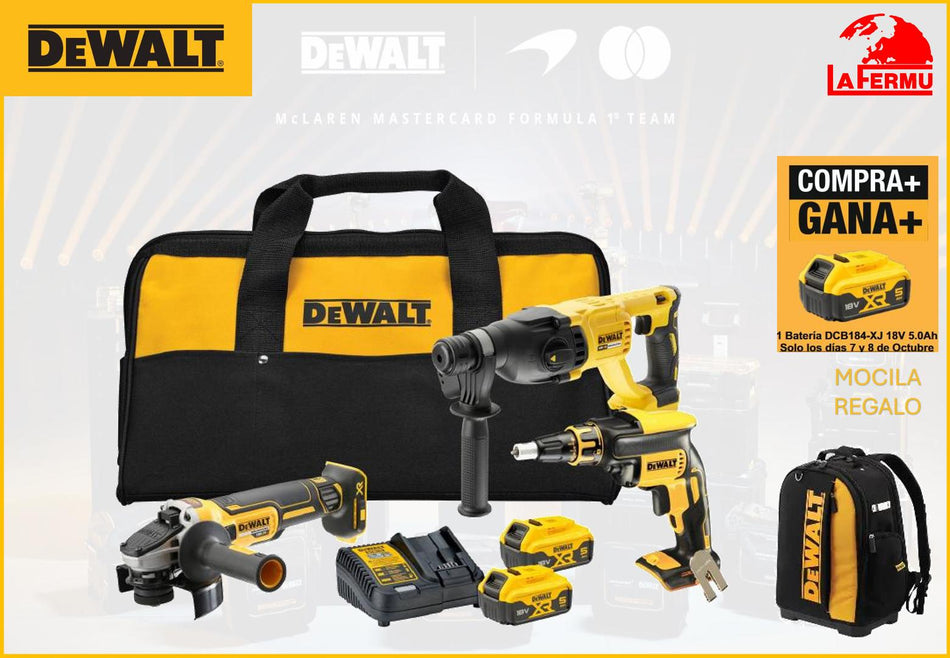 LOTE Nº18 DEWALT JORNADA PUERTAS ABIERTAS OCTUBRE 2026