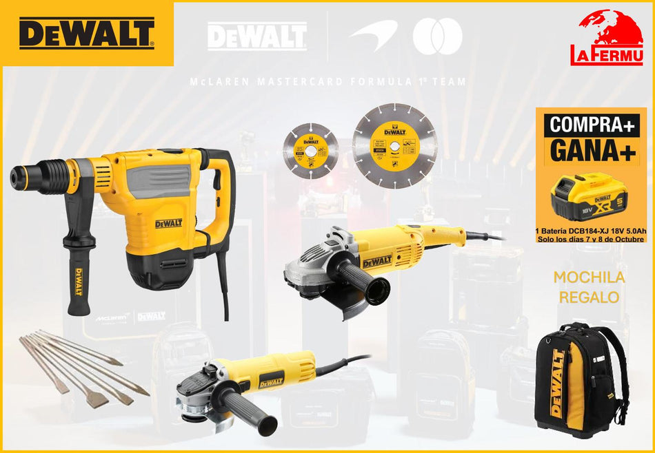 LOTE Nº25 DEWALT JORNADA PUERTAS ABIERTAS OCTUBRE 2026