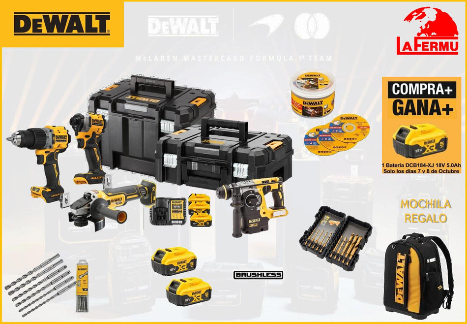 LOTE Nº1 DEWALT JORNADA PUERTAS ABIERTAS OCTUBRE 2026