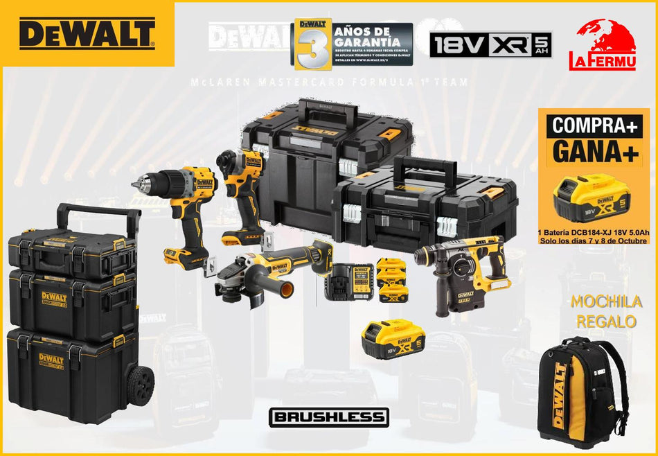 LOTE Nº3 DEWALT JORNADA PUERTAS ABIERTAS OCTUBRE 2026