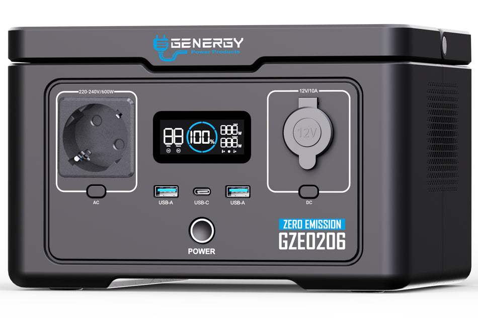 Estación de Energía GZE-0206 256Wh 600W Genergy