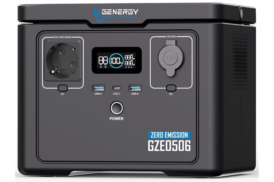 Estación de Energía GZE-0506 512Wh 600W Genergy