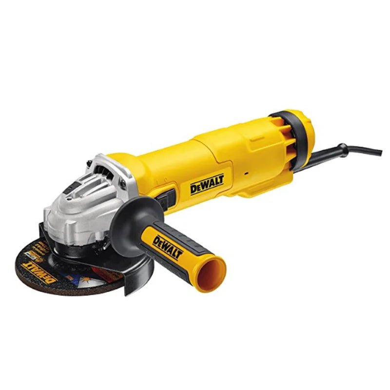 Mini-Amoladora 125mm 1.200W 11.000 rpm (Embrague/Arranque/Bloqueo) Dewalt DWE4227-QS