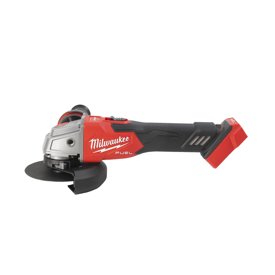 Amoladora angular 125mm M18 FUEL con Velocidad Variable, Freno e Interruptor de botón Milwaukee M18 FSAGV125XB-0