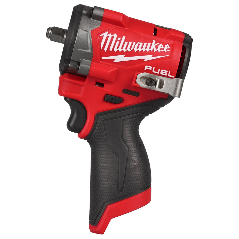 Llave de Impacto Subcompacta 3/8 M12 FUEL con Anillo Maletín Milwaukee M12 FCIWF38G3-0