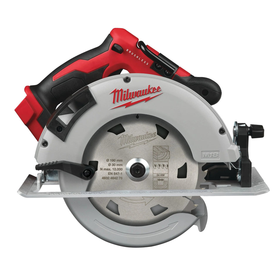 Sierra circular de 190mm M18 Brushless Milwaukee M18 BLCS66-0