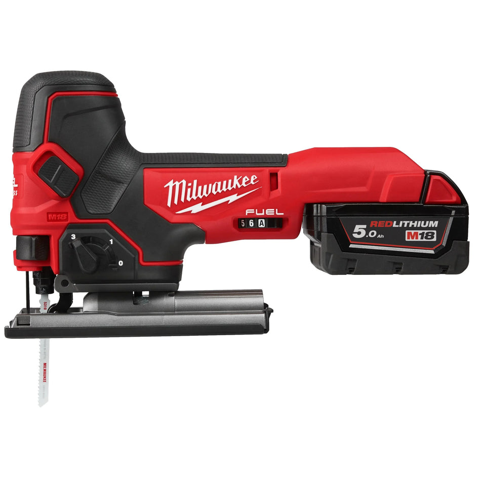 Sierra de calar de pomo M18 FUEL con Maletín Milwaukee M18 FBJS-0