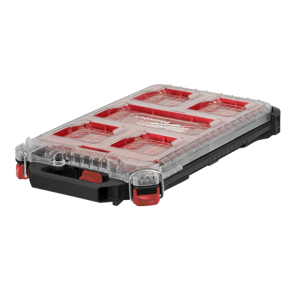 Organizador Slim Compacto PACKOUT Apilable Milwaukee 4932471065