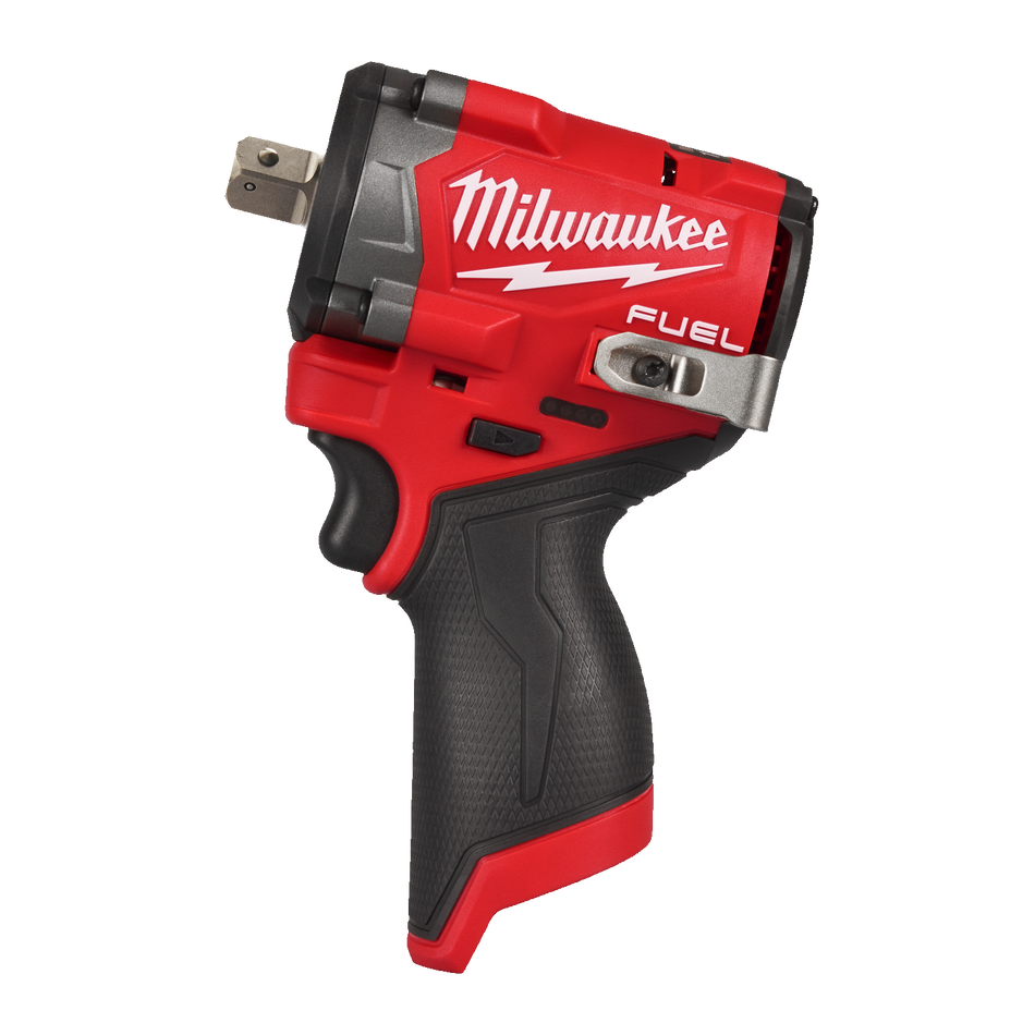 Llave de Impacto Subcompacta 1/2 M12 FUEL con Pin de Retención Milwaukee M12 FCIWP12G3-0