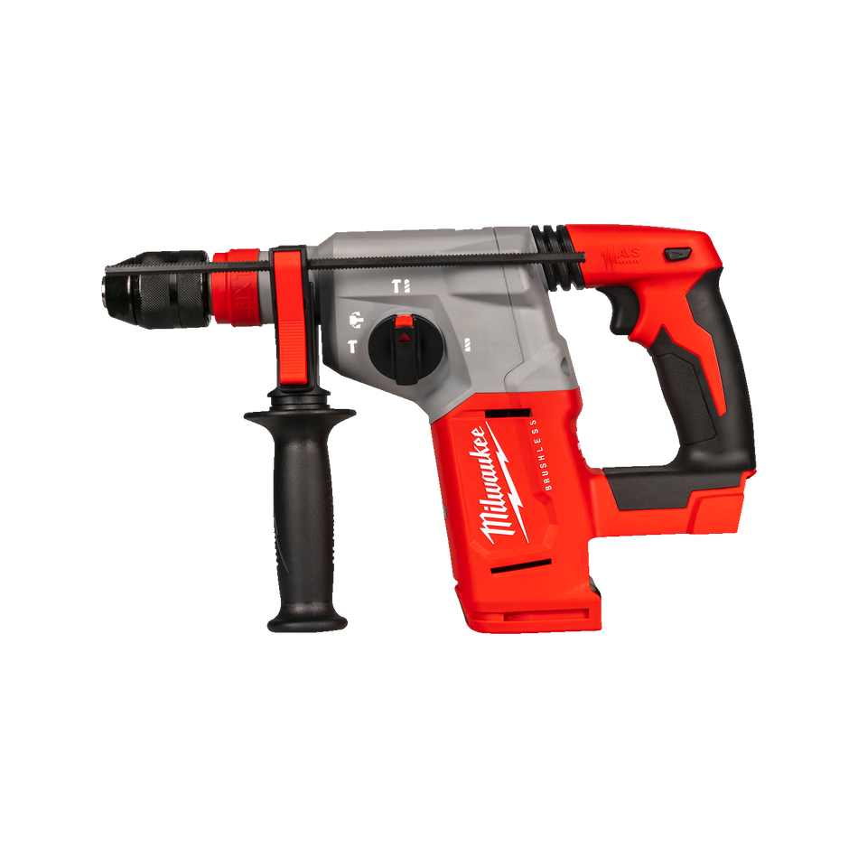 Martillo Combinado SDS-Plus 26mm M18 Sin Escobillas FIXTEC con Maletin Milwaukee M18BLHX-0X