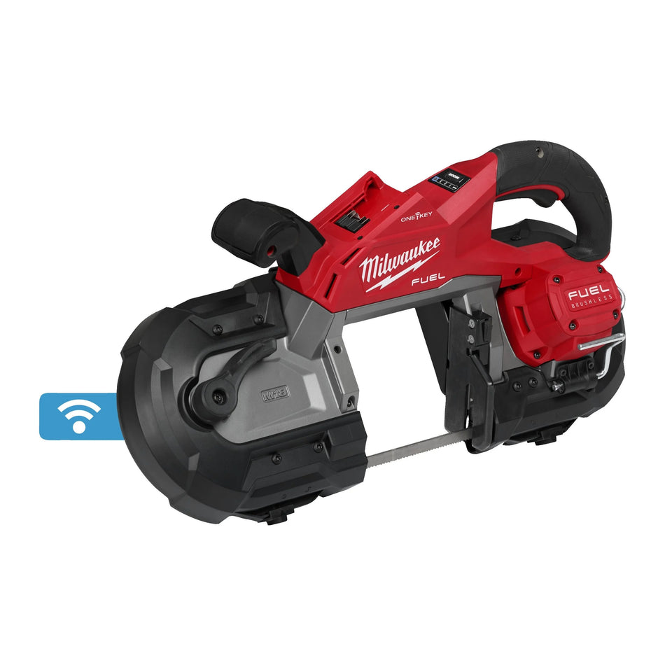 Sierra de banda 127mm M18 FUEL con doble gatillo de seguridad Milwaukee M18 FBS127DO-0C