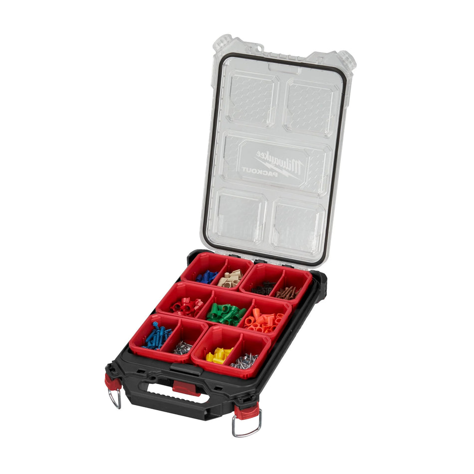 Organizador Slim Compacto PACKOUT Apilable Milwaukee 4932471065