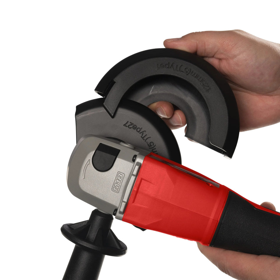 Amoladora angular 125mm M18 Brushless con Interruptor de paleta Milwaukee M18 BLSAG125XPD-0