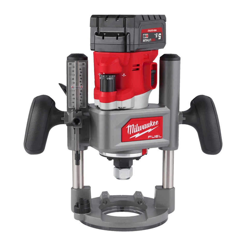 Fresadora M18 FUEL con Pinza de 12mm con caja de herramientas XL PACKOUT Milwaukee M18 FR12-0P
