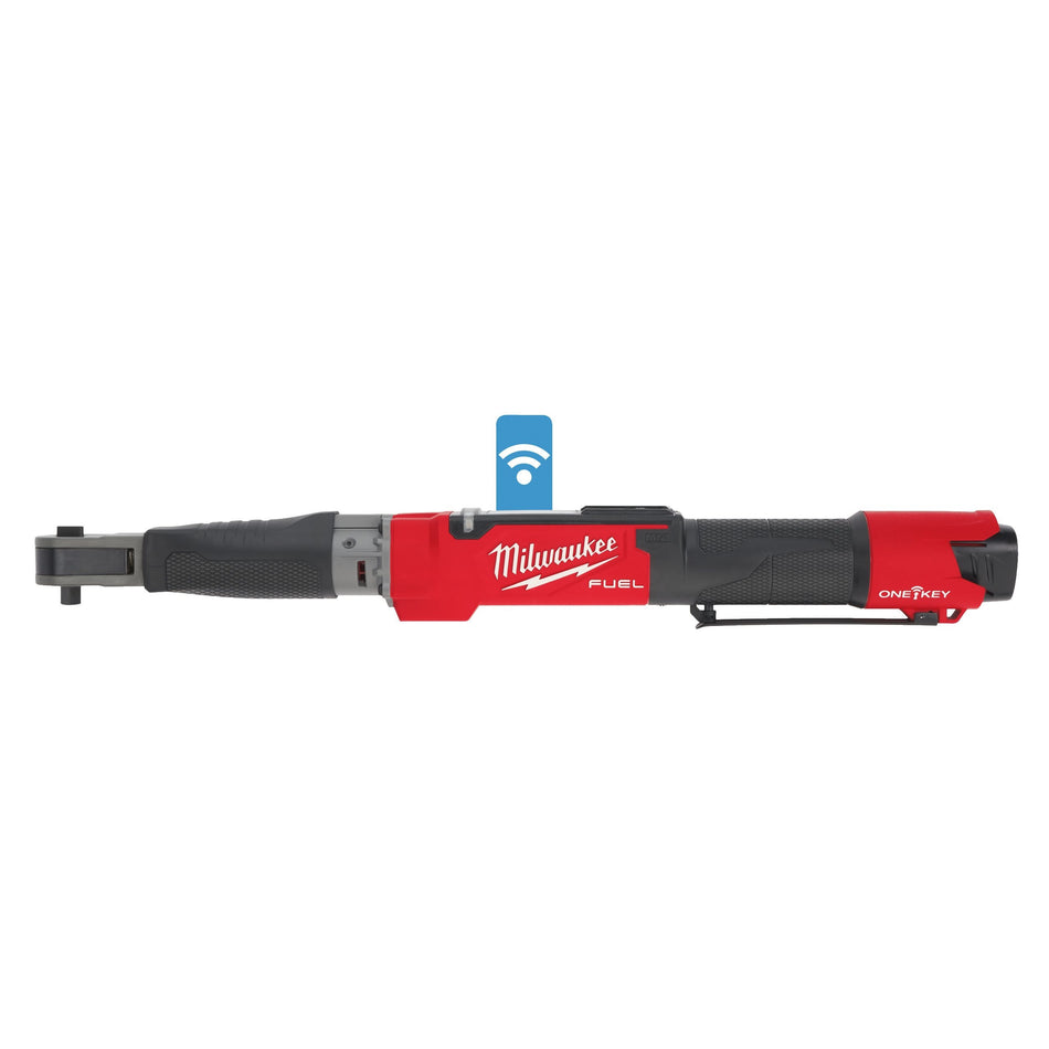 Llave de carraca dinamométrica M12 FUEL™ ONE-KEY™ 3/8 con Batería 2.0Ah, Cargador y Maletín Milwaukee M12 ONEFTR38-201C