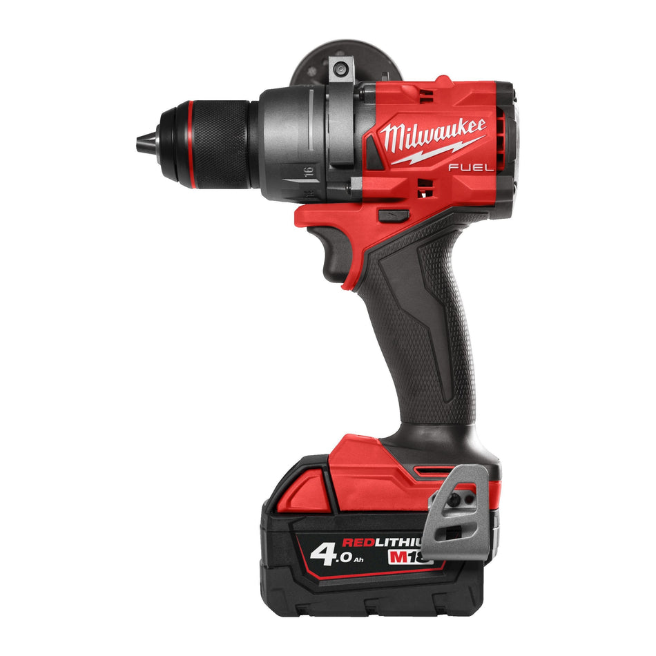 aladro Percutor M18 FUEL FPD3 con 2 Baterías 4.0 Ah, Cargador Multivoltaje y Maletín Kitbox Milwaukee M18 FPD3-402C