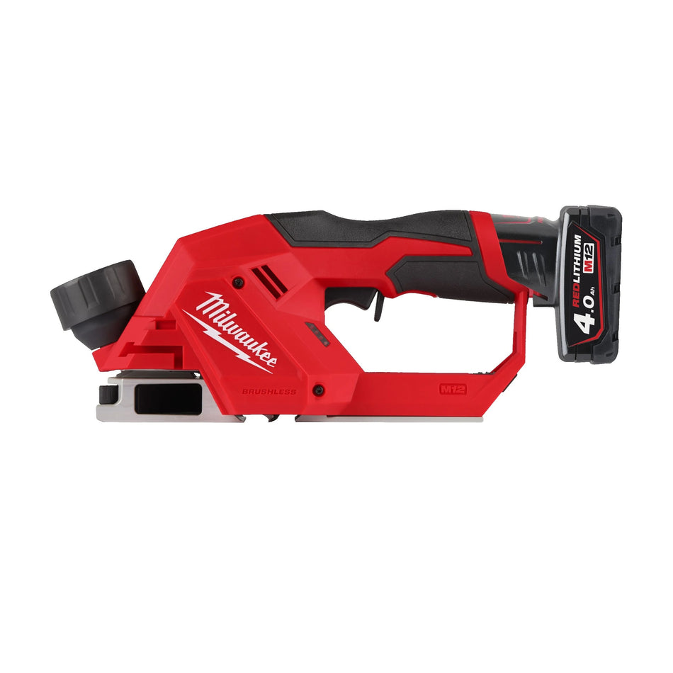 Cepillo subcompacto 56mm M12 Brushless con Maletín Milwaukee M12 BLP-0X