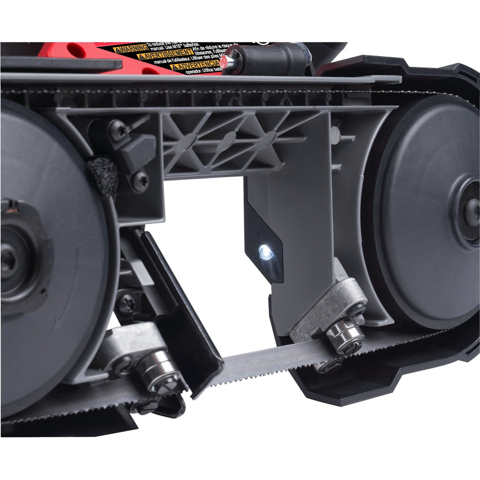 Sierra de banda compacta 85mm M18 FUEL con 2 Baterías 2.0Ah, Cargador Rápido y Maletín Milwaukee M18 FBS85-202C