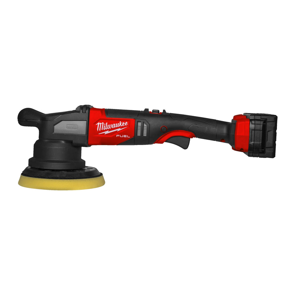 Pulidora rotorbital 150mm M18 FUEL con 2 Baterías 5.0Ah, Cargador Rápido y Maletín Milwaukee M18 FROP21-502X