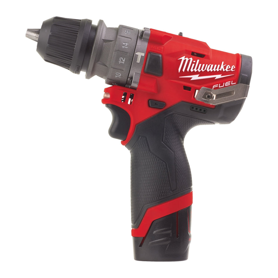 Taladro Percutor Subcompacto M12 FUEL Milwaukee M12 FPDX-0