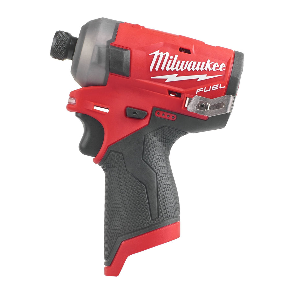 Atornillador de Impacto Silencioso SURGE™ M12 FQID FUEL™ Milwaukee 1/4" Hex M12 FQID-0