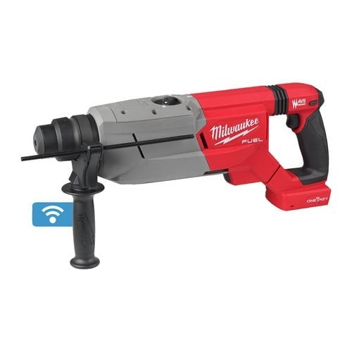 Martillo Combinado SDS-Plus 32mm M18 FUEL ONE-KEY Empuñadura D con Maletín Milwaukee M18 FHACOD32-0C