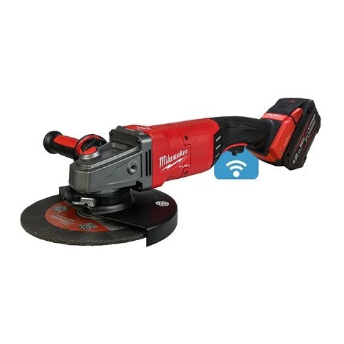 Amoladora angular 230mm M18 FUEL ONE-KEY con Freno e Interruptor de paleta Milwaukee M18 M18 ONEFLAG230XPDB-0