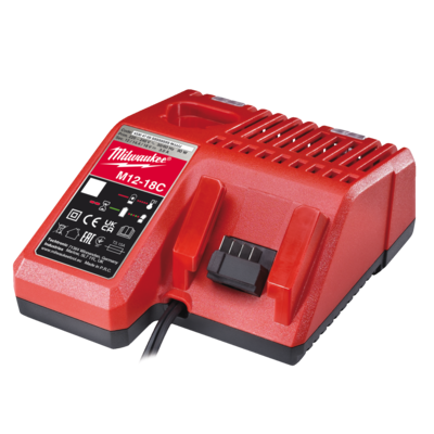 Taladro Percutor Compacto M18 sin Escobillas BLPDRC con 2 Baterías 4.0 Ah, Cargador Multivoltaje y Maletín Milwaukee M18 BLPDRC-402C