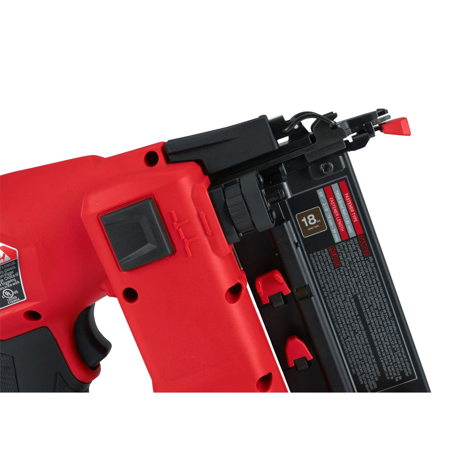 Clavadora de acabados 18GA M18 FUEL Milwaukee M18 FN18GS-0
