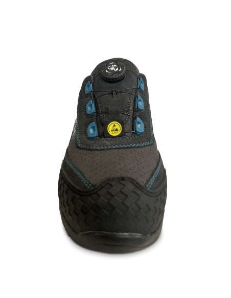 Zapato Seguridad Abarth Truck Sandal Gris-Azul S1P