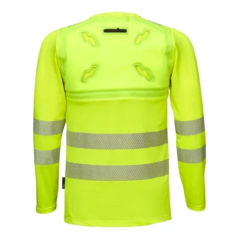 Camiseta Bodycool T-Shirt Smart-X Alta Visibilidad Manga Larga