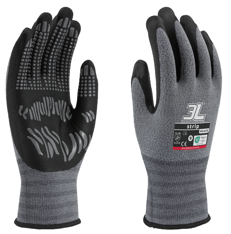 Guante tipo ligero antideslizante 3L STRIP WX-670