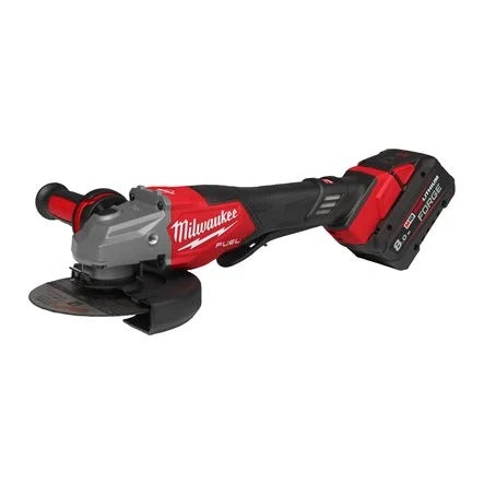 Amoladora angular 125mm M18 FUEL con RAPIDSTOP e Interruptor de paleta con Maletín Milwaukee M18 M18 FHSAG125XPDB2-0X