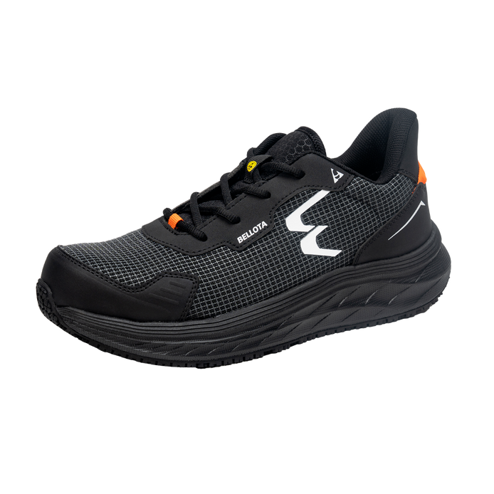 Zapatilla Ultraligera Rejilla GRID Negra S1PS Bellota GRIDNS1PS
