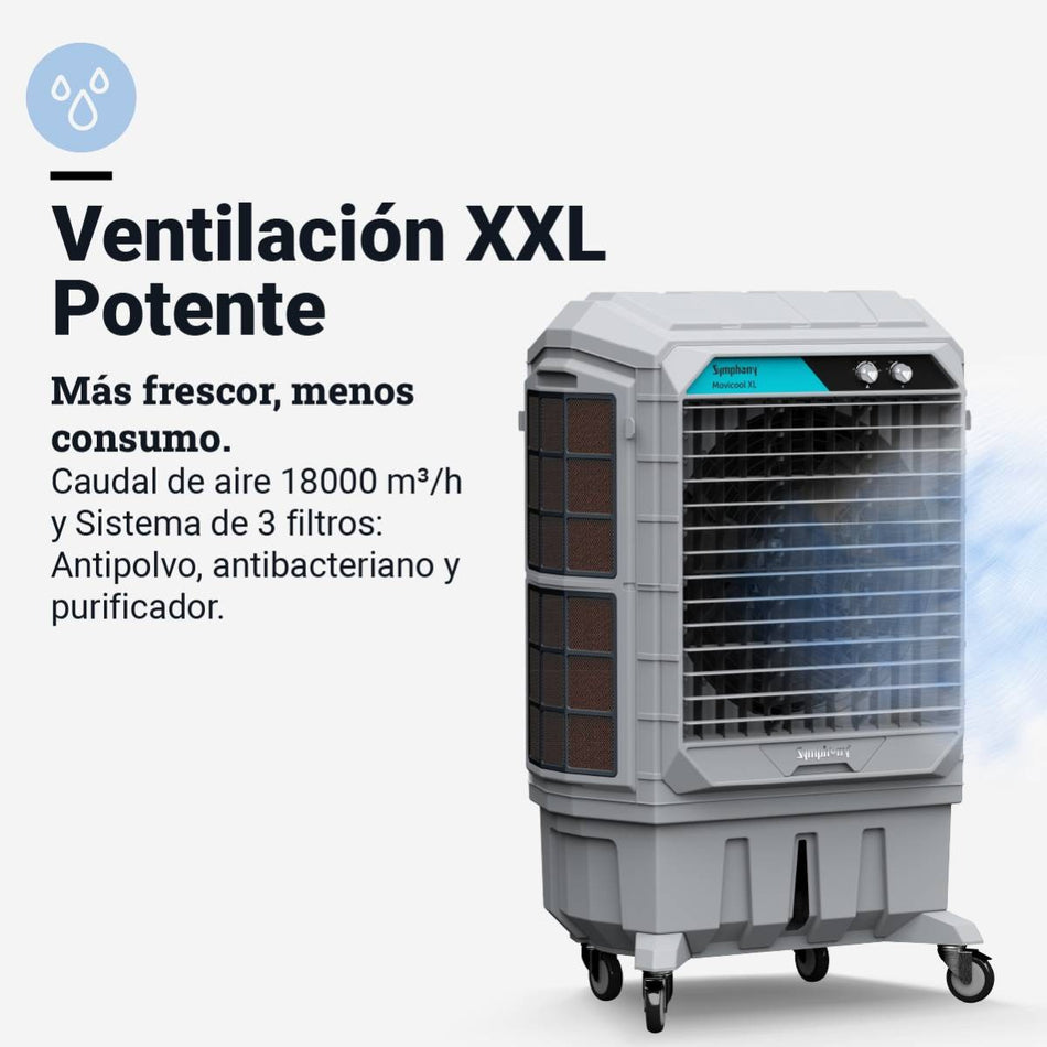 Climatizador Evaporativo MovicoolXL200 Universalblue