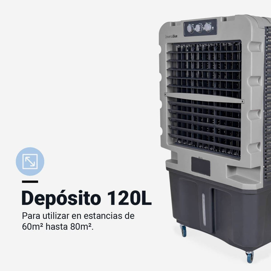 Climatizador 120L 400W Modo Frío y Evaporación TULUM 7120