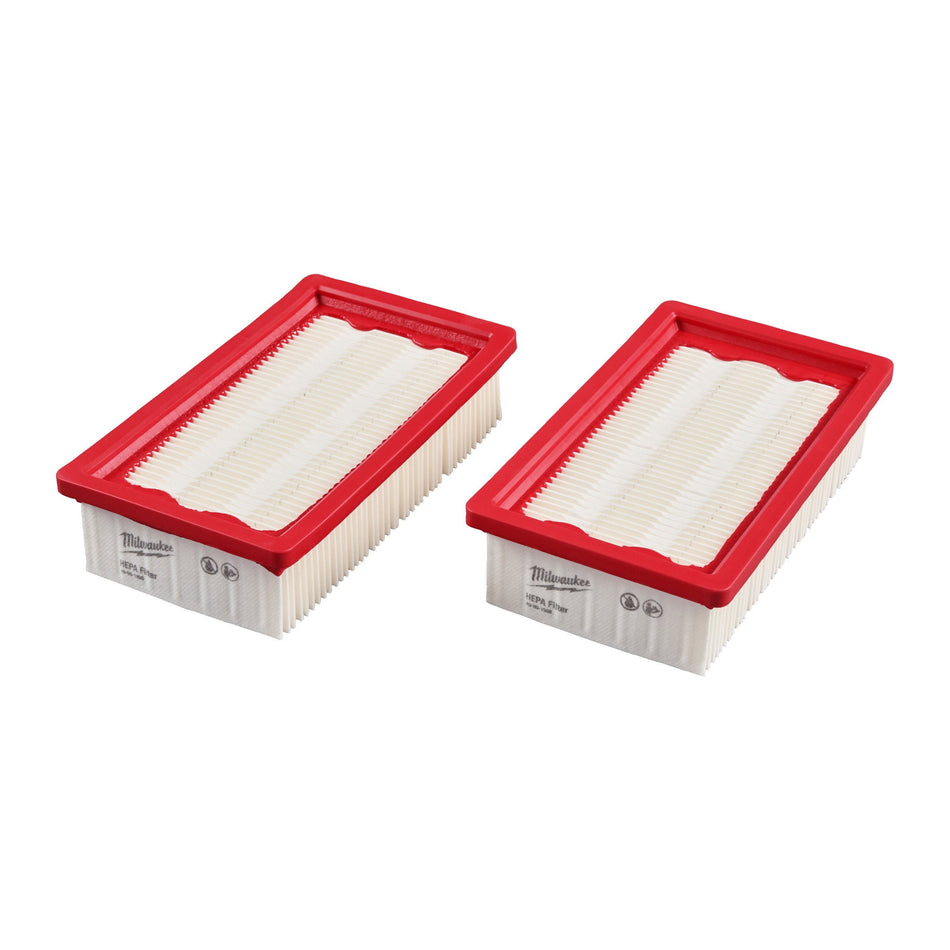 Filtros HEPA H13 para aspirador M18 FUEL 2 Uds Milwaukee 4932498662