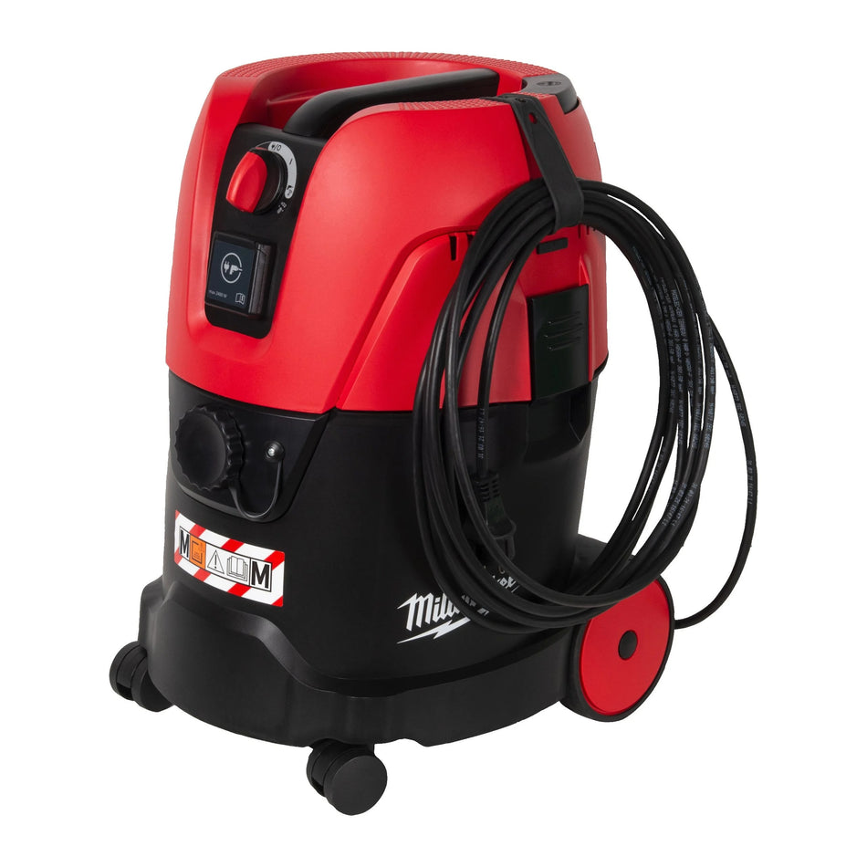 Aspirador de polvo clase H-CLASS de 25 Litros Milwaukee AS 2-250EH