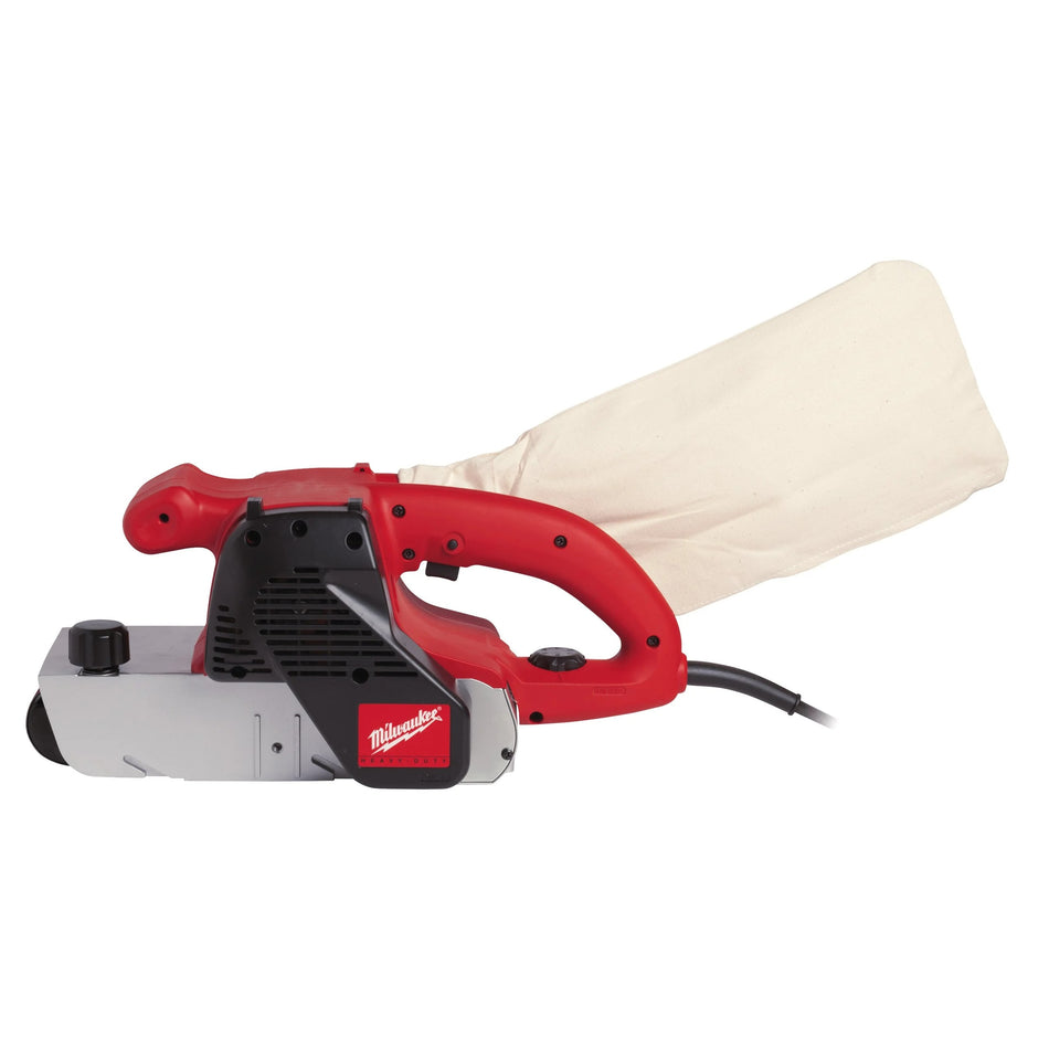 Lijadora de banda de 100mm con Velocidad Variable y Bolsa de Polvo Milwaukee BS 100 LE