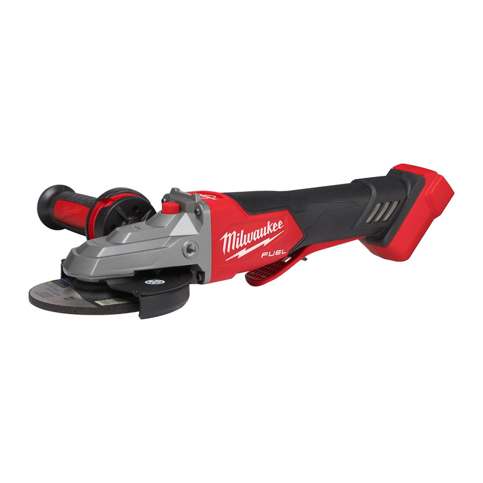 Amoladora angular 125mm M18 FUEL con Velocidad Variable, Freno e Interruptor de paleta con Maletín Milwaukee M18 FSAGV125XPDB-0X