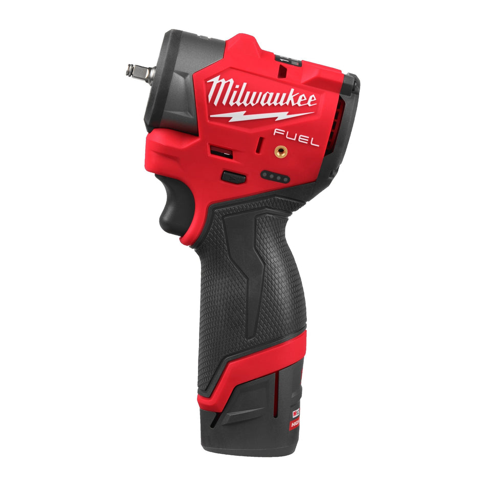 Llave de Impacto Subcompacta 1/4 M12 FUEL con Anillo  Milwaukee M12 FSCIWF14-0