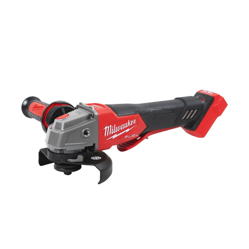 Amoladora angular 115mm M18 FUEL con Velocidad Variable, Freno e Interruptor de paleta Milwaukee M18 FSAGV115XPDB-0