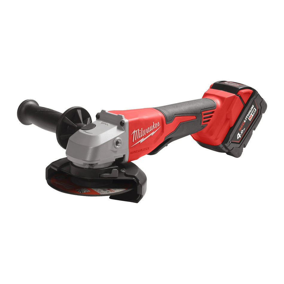 Amoladora angular 125mm M18 Brushless con Interruptor de paleta Milwaukee M18 BLSAG125XPD-0