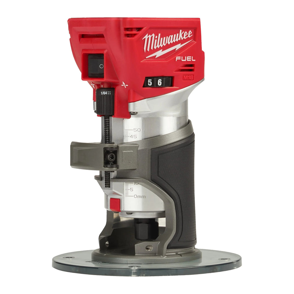 Fresadora M18 FUEL con Pinzas 6 / 8mm con maletin Milwaukee M18 FTR8-0X 4933479073